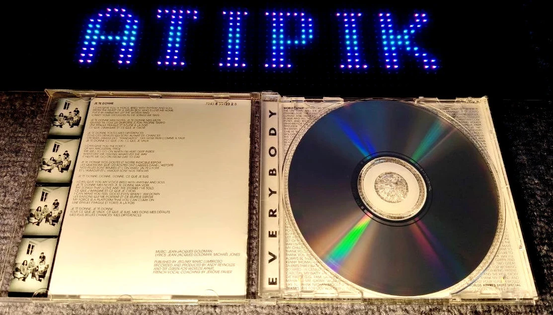 🎸 Worlds Apart - Everybody : CD van 30 jaar import UK 🔥 – photo 4